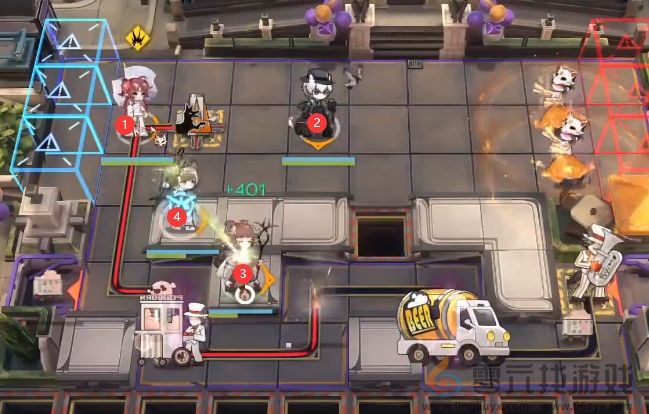 明日方舟揭幕者们PV-EX-4突袭通关攻略(图2)